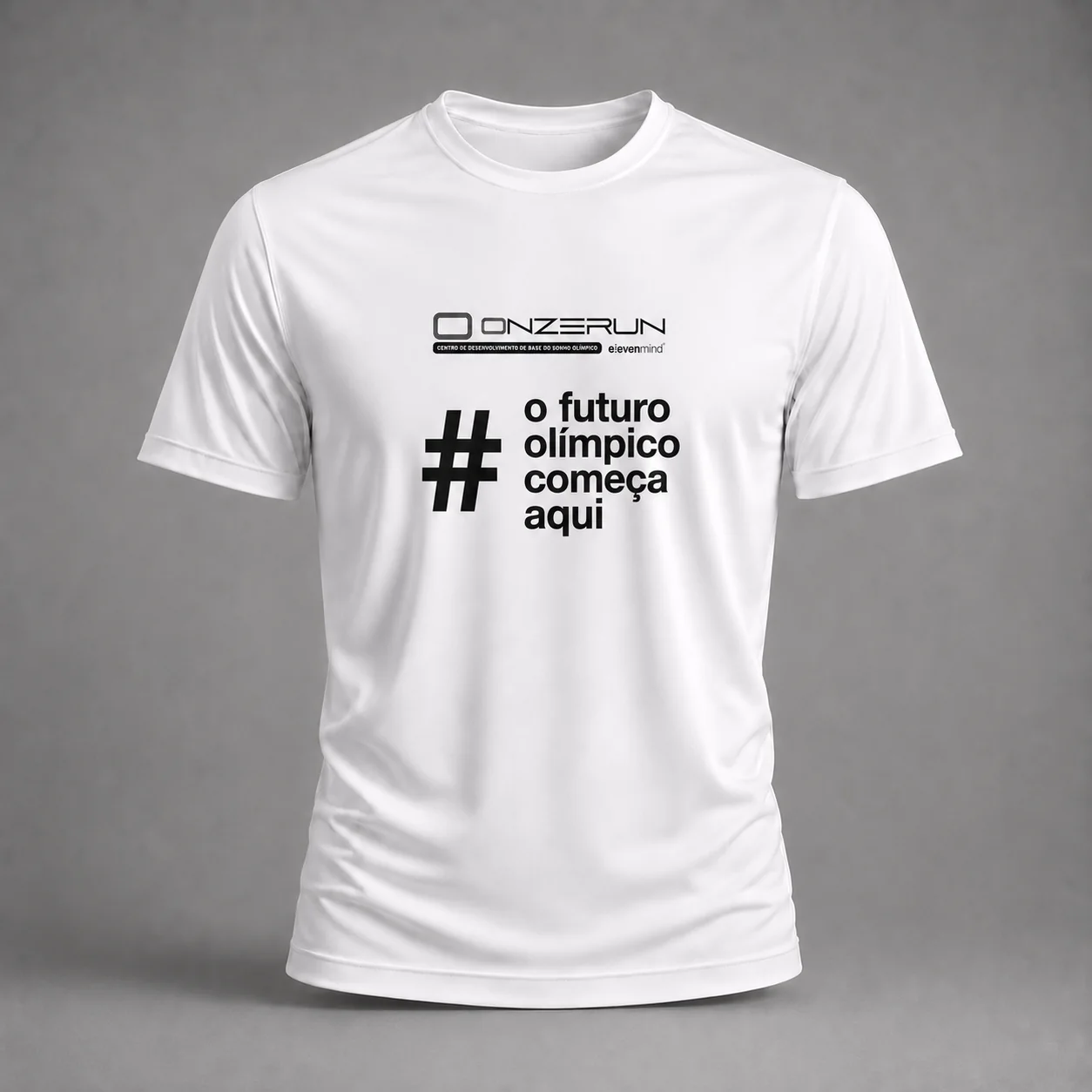 Camiseta "O Futuro Olímpico Começa Aqui"